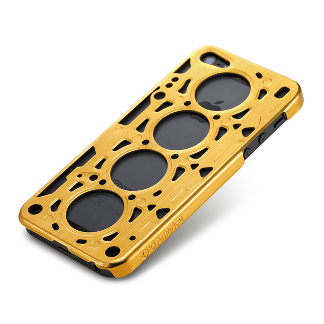 【iPhoneSE(第1世代)/5s/5 ケース】id America Gasket (Gold)goods_nameサブ画像