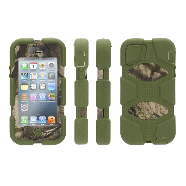 【iPhone5s/5 ケース】Survivor MossyOak iPhone5s/5 Thyme-OLV TSD OLV ブラック迷彩サブ画像