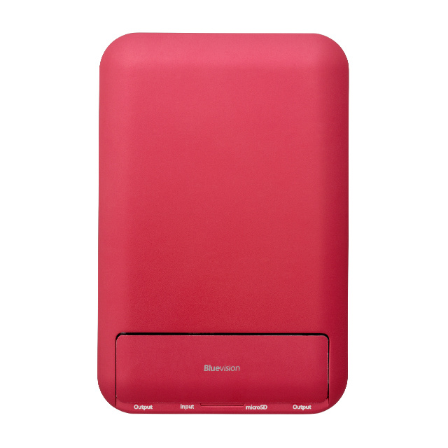 Clamshell 6000 Mobile Battery for iPhone/Smartphones (Red)