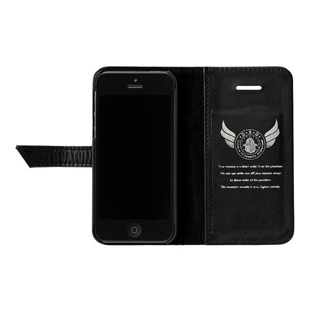 【iPhone5s/5 ケース】Bluevision BIOHAZARD 6 LEON Model Premium Real Leatherサブ画像