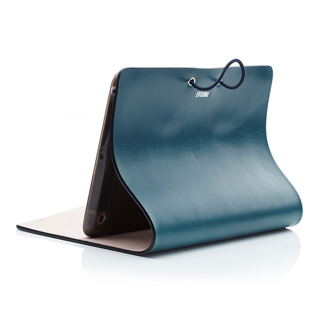 【iPad mini(第1世代) ケース】Leather Arc Cover Blue