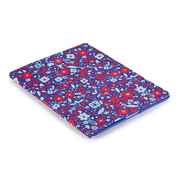 【iPad(第3世代/第4世代) iPad2 ケース】gen FitFolio[BitsyFloral Blue/Red]