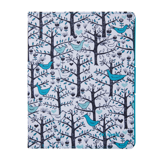 【iPad(第3世代/第4世代) iPad2 ケース】gen FitFolio[LoveBirds Teal]サブ画像