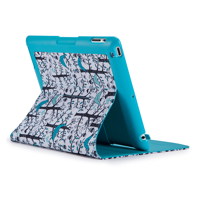 【iPad(第3世代/第4世代) iPad2 ケース】gen FitFolio[LoveBirds Teal]goods_nameサブ画像