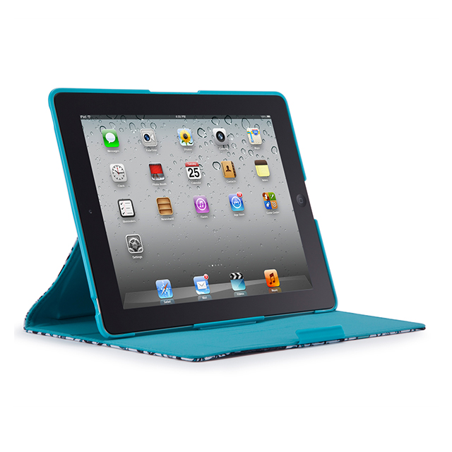 【iPad(第3世代/第4世代) iPad2 ケース】gen FitFolio[LoveBirds Teal]goods_nameサブ画像