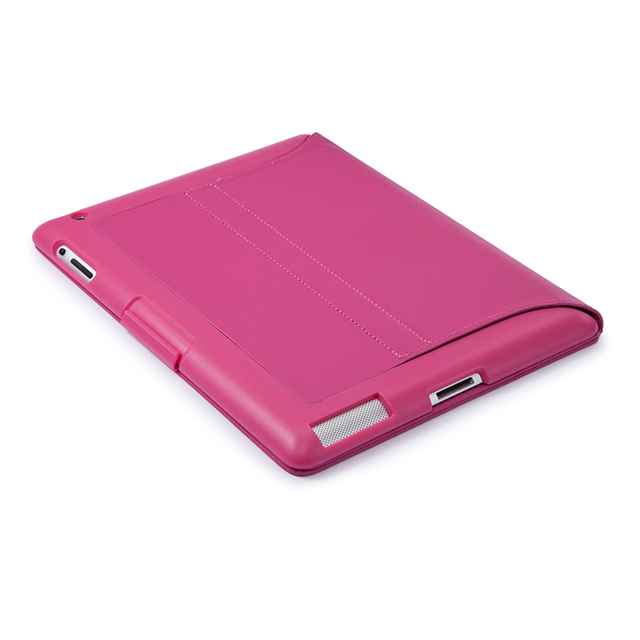 【iPad(第3世代/第4世代) iPad2 ケース】gen FitFolio[Raspberry Pink]サブ画像