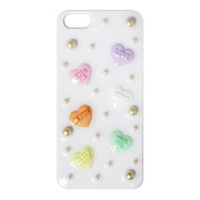 【iPhone5s/5 ケース】candy heart ジェラー...