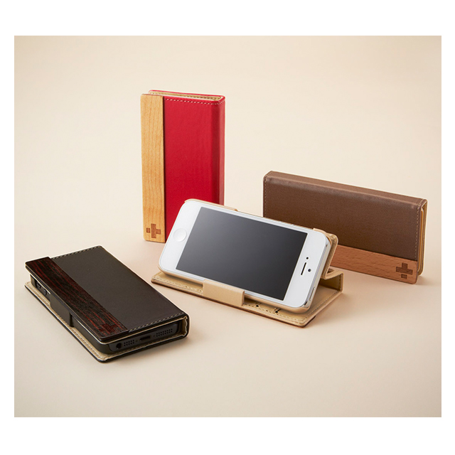 【iPhone5s/5 ケース】フリップノートスタイルケース(ベージュ)goods_nameサブ画像