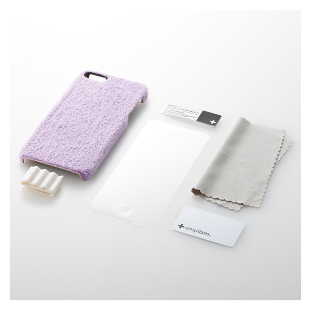 【iPhone5s/5 ケース】ファブリックカバーセット(フラフィパープル)goods_nameサブ画像