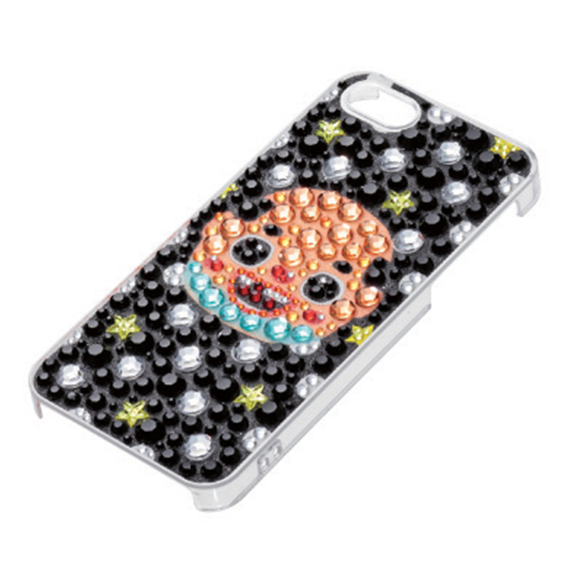 【iPhone5s/5 ケース】ちっちゃいおっさん ジュエリーカバー(ブラック)goods_nameサブ画像