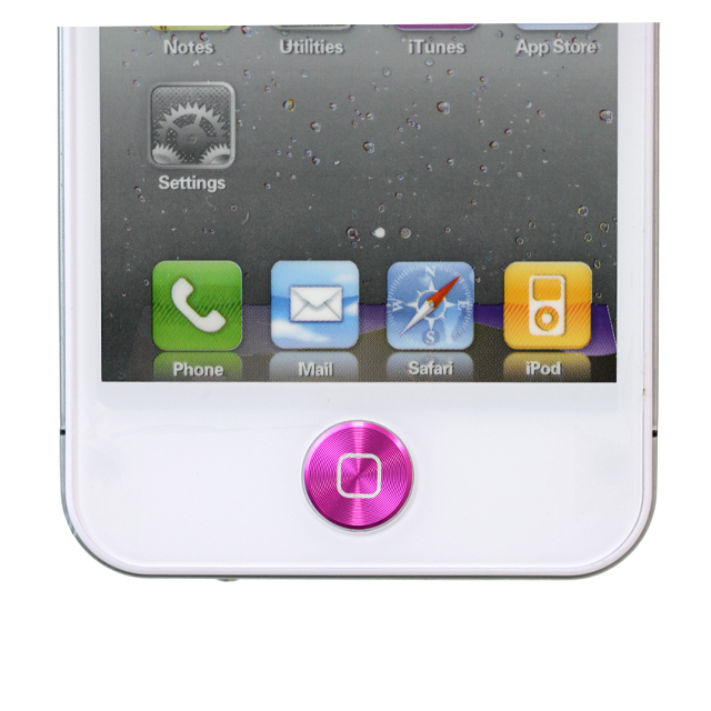iCharm Home Button Accessory Aluminum(ピンク)サブ画像