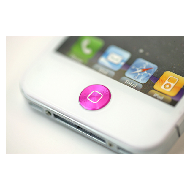 iCharm Home Button Accessory Aluminum(レッド)goods_nameサブ画像