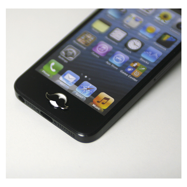 iCharm Home Button Accessory ”Gentleman”ブラック/ホワイトサブ画像
