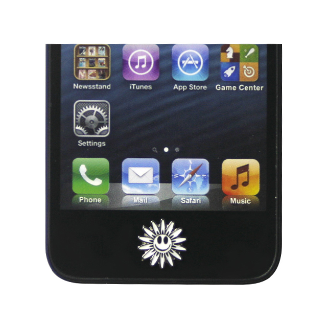 iCharm Home Button Accessory ”Daisy”ホワイトサブ画像