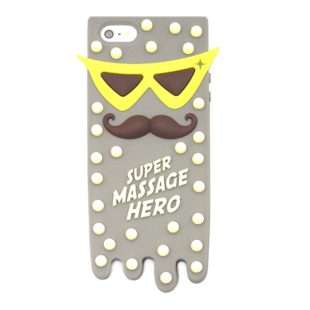 【iPhone5s/5 ケース】MASSAGE HERO GRAY