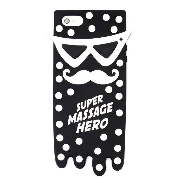 【iPhone5s/5 ケース】MASSAGE HERO BLACK