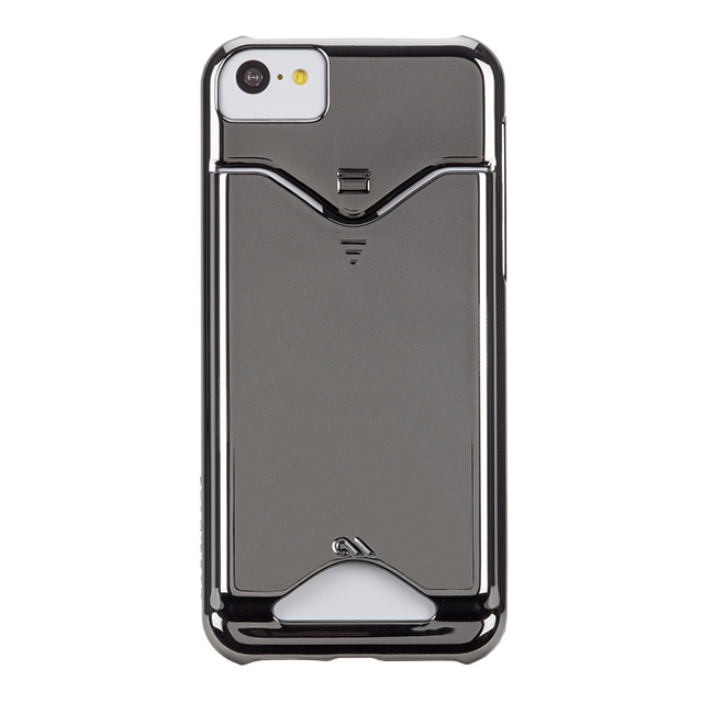 【iPhone5c ケース】Barely There Case, Chrome/カードホルダー付き