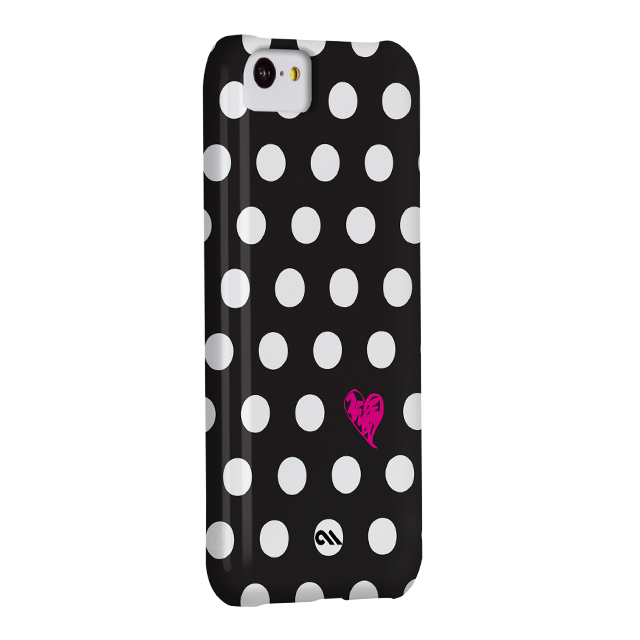 【iPhone5c ケース】Barely There Studio Prints Case, Polka Lovegoods_nameサブ画像