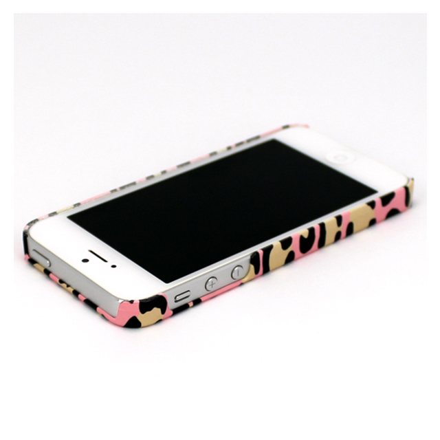 【iPhoneSE(第1世代)/5s/5 ケース】LOVE Leopard ピンクgoods_nameサブ画像