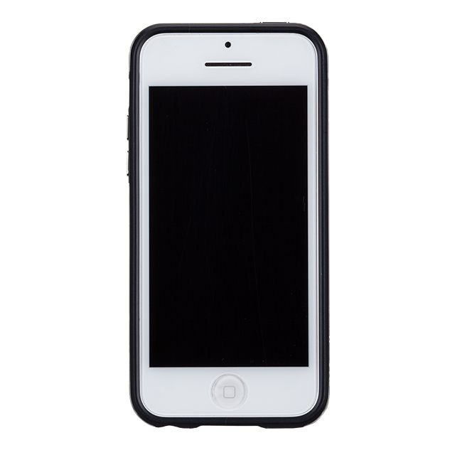 【iPhone5c ケース】Hybrid Tough Naked Case, Clear with Black Bumperサブ画像