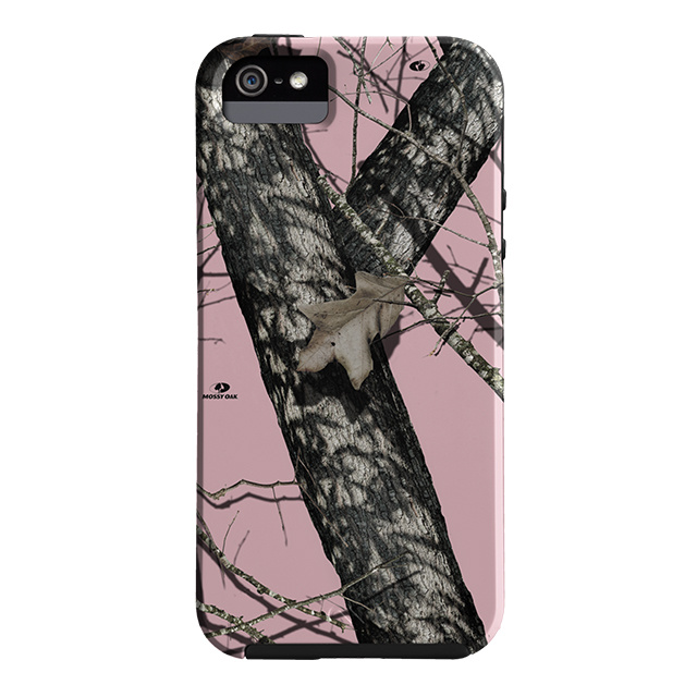 【iPhoneSE(第1世代)/5s/5 ケース】Tough Mossy Oak Pink Break Up Black