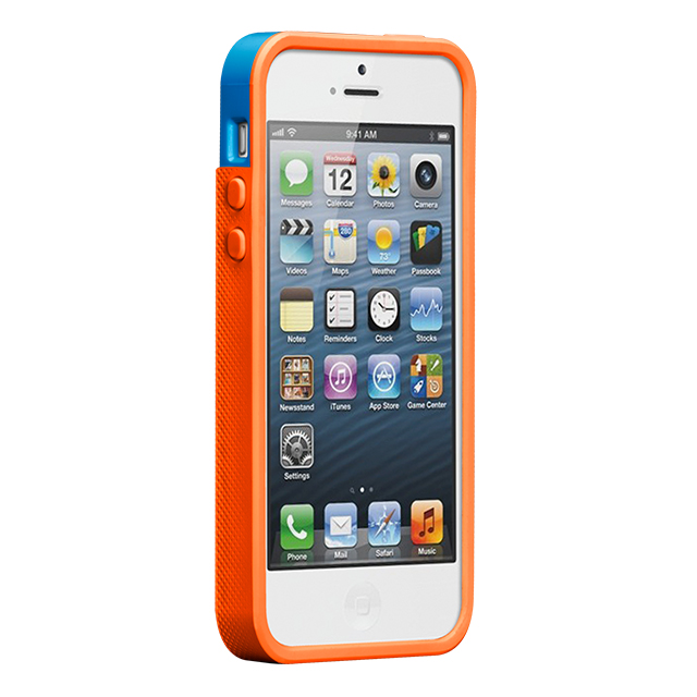 【iPhoneSE(第1世代)/5s/5 ケース】POP! with Stand Case (Blue/Tangerine)goods_nameサブ画像