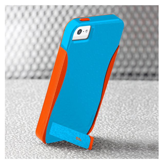 【iPhoneSE(第1世代)/5s/5 ケース】POP! with Stand Case (Blue/Tangerine)goods_nameサブ画像