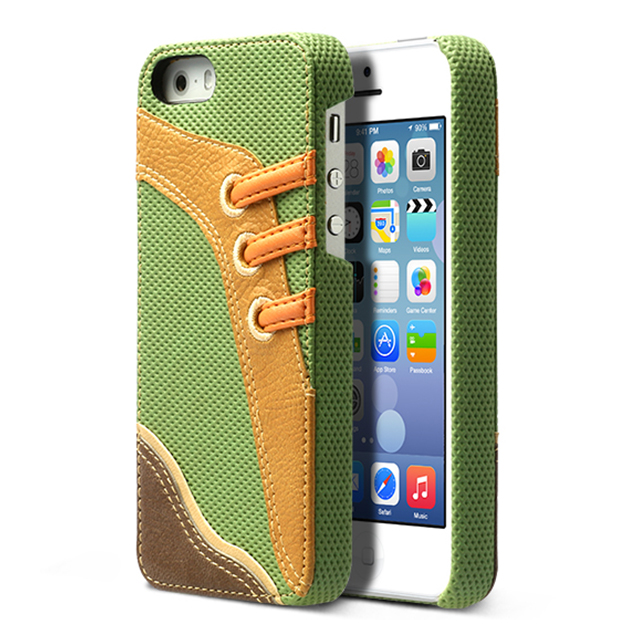 【iPhoneSE(第1世代)/5s/5 ケース】Masstige Sneakers Bar (グリーン)goods_nameサブ画像