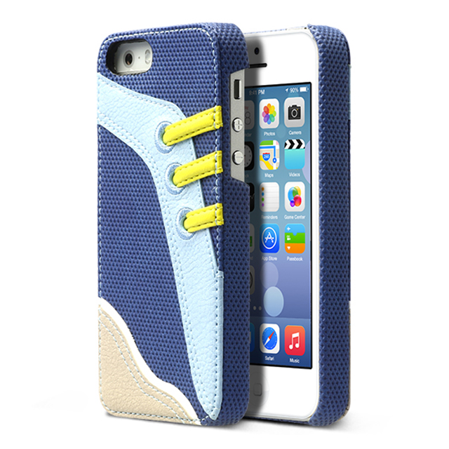 【iPhoneSE(第1世代)/5s/5 ケース】Masstige Sneakers Bar (ブルー)goods_nameサブ画像