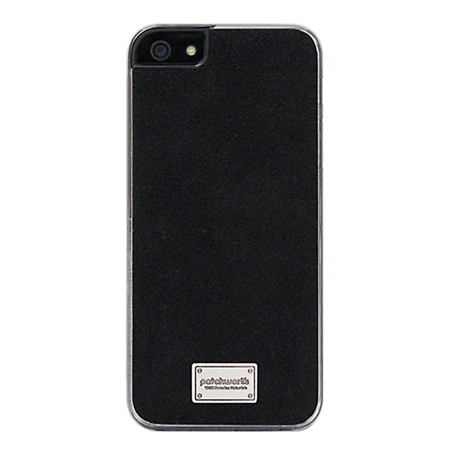 【iPhoneSE(第1世代)/5s/5 ケース】Classique Snap Case Ultra Suede Blackgoods_nameサブ画像