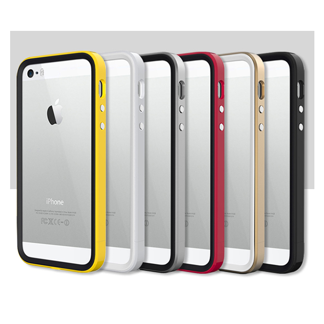 【iPhoneSE(第1世代)/5s/5 ケース】B1X Bumper Full Protection (White)サブ画像