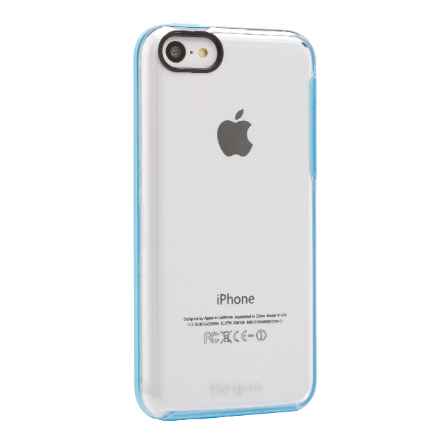 【iPhone5c ケース】Slim View Case Lite-Blueサブ画像