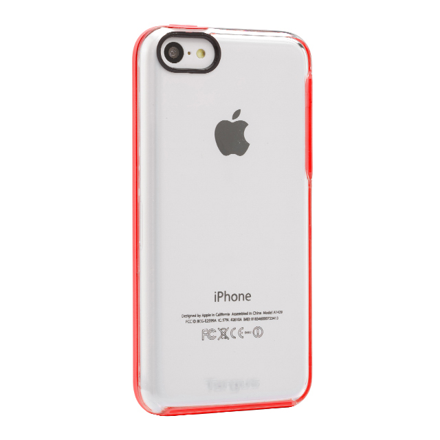 【iPhone5c ケース】Slim View Case Lite-Redサブ画像