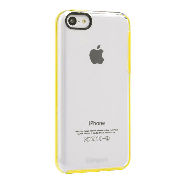 【iPhone5c ケース】Slim View Case Lite-Yellowサブ画像