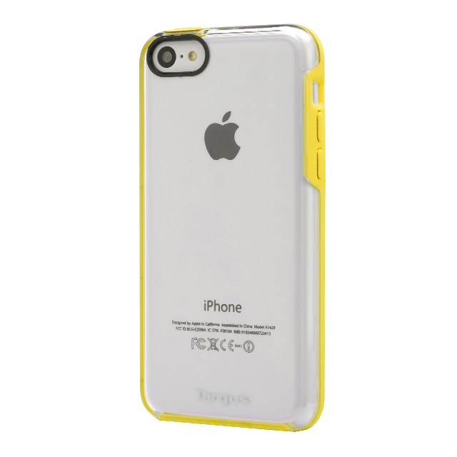 【iPhone5c ケース】Slim View Case Lite-Yellowサブ画像