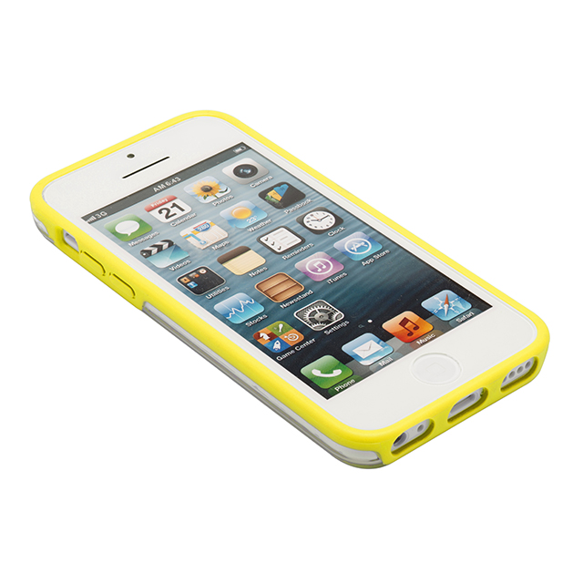 【iPhone5c ケース】Slim View Case Lite-Yellowサブ画像