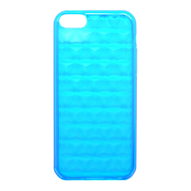 【iPhone5c ケース】FE TPUケース(ブルー) 