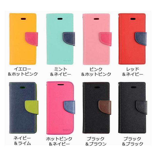 【GALAXY S4 ケース】Fancy Diary（ブラック/ブラック）goods_nameサブ画像