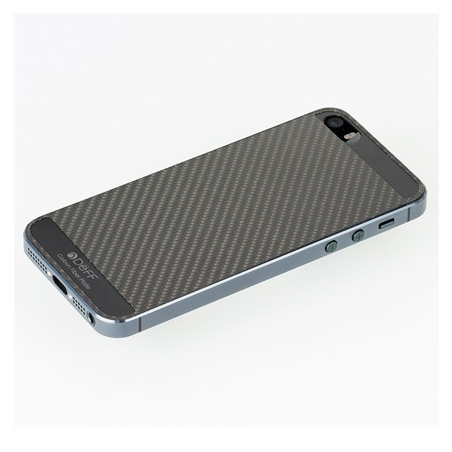 【iPhoneSE(第1世代)/5s/5 スキンシール】Carbone Plate (Black)goods_nameサブ画像