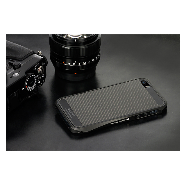 【iPhoneSE(第1世代)/5s/5 スキンシール】Carbone Plate (Black)goods_nameサブ画像