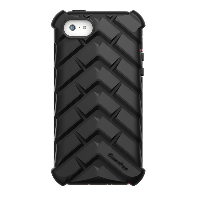 【iPhone5c ケース】Drop Tech ブラック/レッド