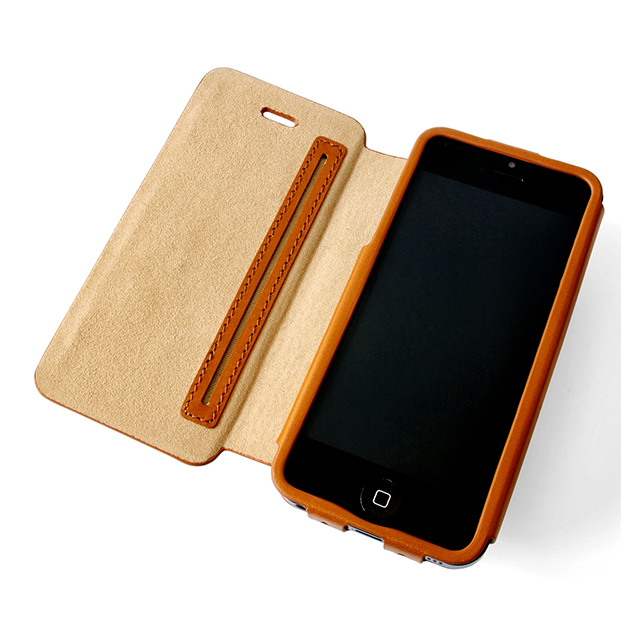 【iPhone5s/5 ケース】Leather Case (タン)goods_nameサブ画像