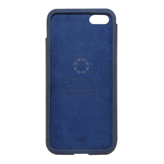 【iPhoneSE(第1世代)/5s/5 ケース】FENICE Classico PU (Denim Deep Blue)サブ画像