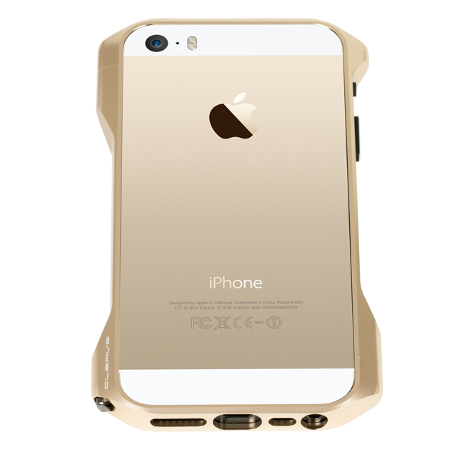【iPhone5s/5 ケース】CLEAVE PREMIUM ALUMINUM BUMPER ZERO (Premium Gold)goods_nameサブ画像