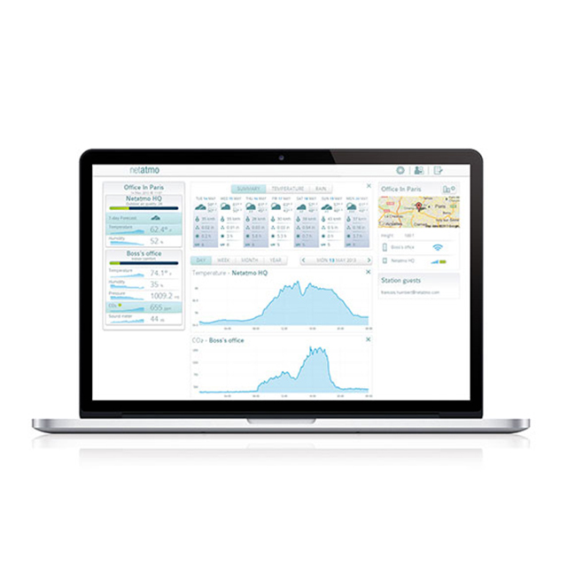 netatmo ウェザーステーションサブ画像