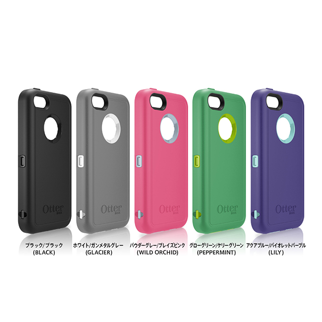 【iPhone5c ケース】OtterBox Defender ホワイト/ガンメタルグレー (GLACIER)goods_nameサブ画像