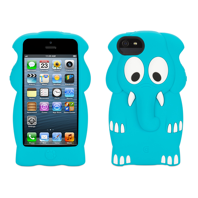 【iPhone5s/5 ケース】Kazoo Elephant BLU-Bluegoods_nameサブ画像