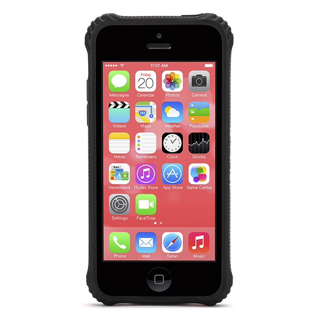 【iPhone5c ケース】SurvivorClear BLK CLRサブ画像