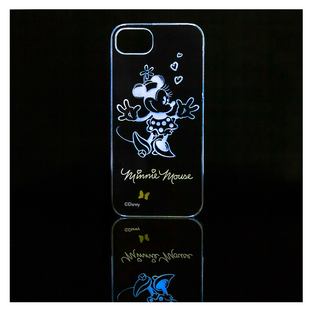【iPhone5s/5 ケース】光るライトケース ミニーワイワイサブ画像