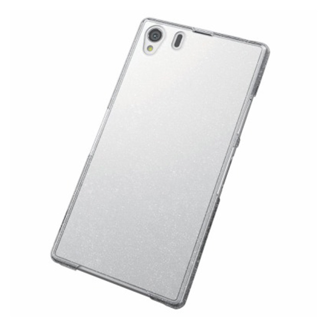 【XPERIA Z1 ケース】Xperia(TM) Z1/SOL23用シェルカバー/ラメクリア